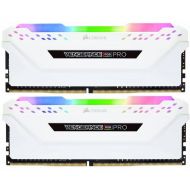 ������ ���`�� ��� ����`����� DDR4 16GB (2x8GB) 3600 MHz Vengeance RGB Pro White Corsair (CMW16GX4M2D3600C18W)