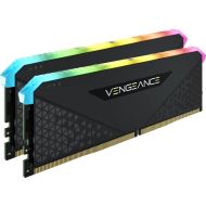 ������ ���`�� ��� ����`����� DDR4 16GB (2x8GB) 3600 MHz Vengeance RGB RS Black Corsair (CMG16GX4M2D3600C18)
