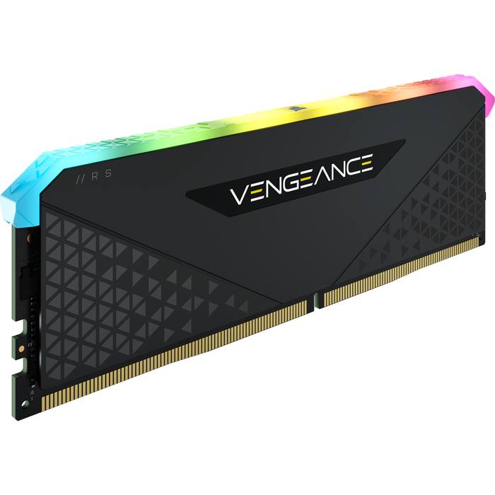 ������ ���`�� ��� ����`����� DDR4 16GB 3600 MHz Vengeance RGB RS Black Corsair (CMG16GX4M1D3600C18)