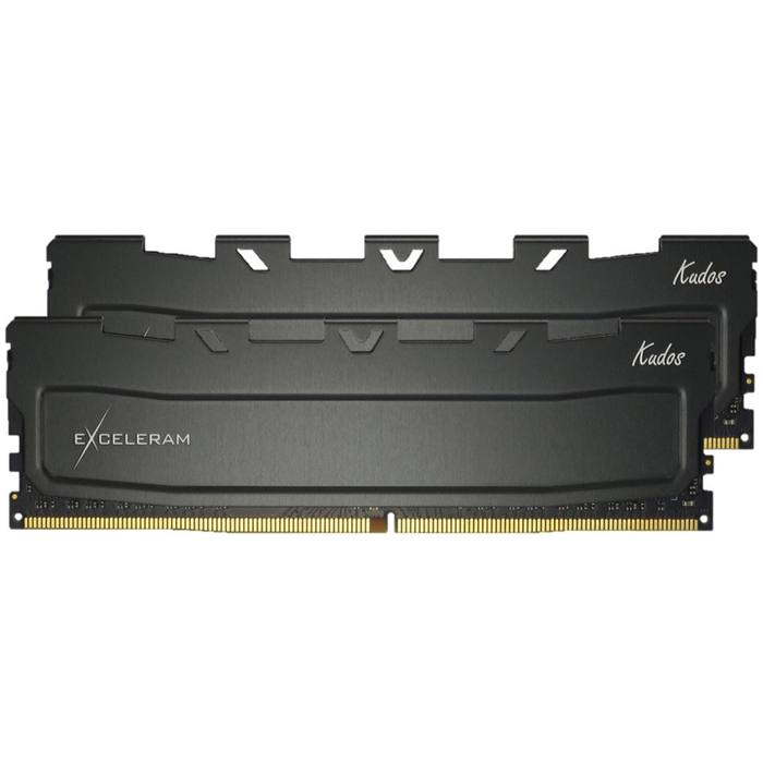 ������ ���`�� ��� ����`����� DDR4 32GB (2x16GB) 2666 MHz Black Kudos eXceleram (EKBLACK4322619CD)
