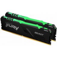 ������ ���`�� ��� ����`����� DDR4 32GB (2x16GB) 3200 MHz Beast RGB Kingston Fury (ex.HyperX) (KF432C16BBAK2/32)