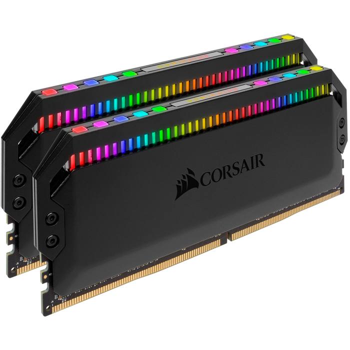 ������ ���`�� ��� ����`����� DDR4 32GB (2x16GB) 3200 MHz Dominator Platinum RGB Black Corsair (CMT32GX4M2C3200C16)