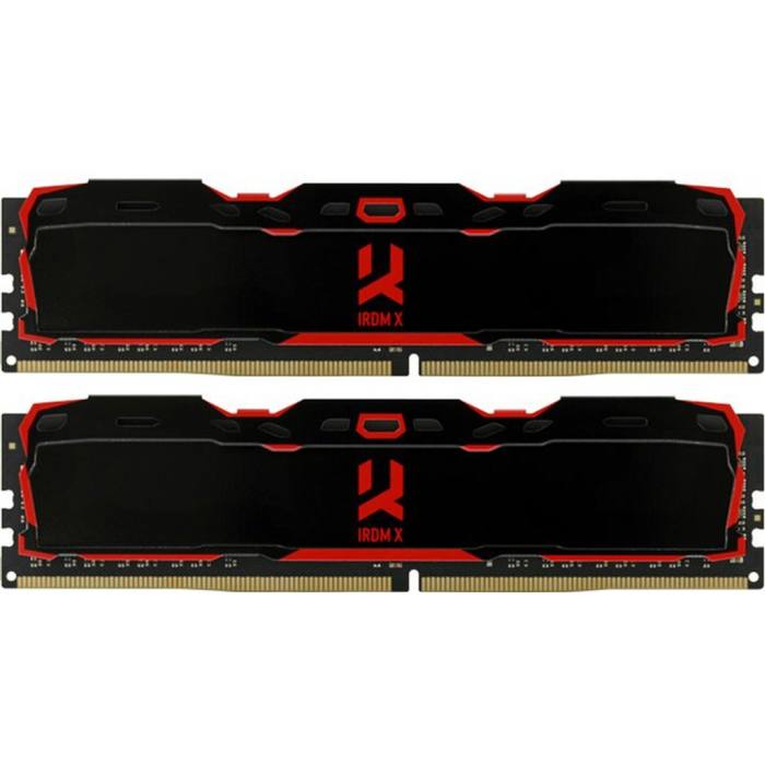 ������ ���`�� ��� ����`����� DDR4 32GB (2x16GB) 3200 MHz IRDM Black Goodram (IR-X3200D464L16A/32GDC)