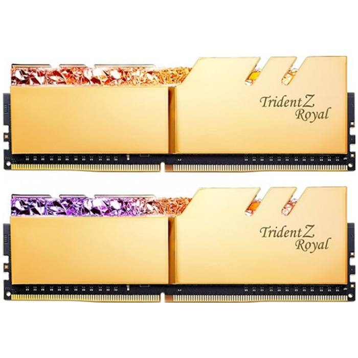 ������ ���`�� ��� ����`����� DDR4 32GB (2x16GB) 3200 MHz Trident Z Royal G.Skill (F4-3200C16D-32GTRG)