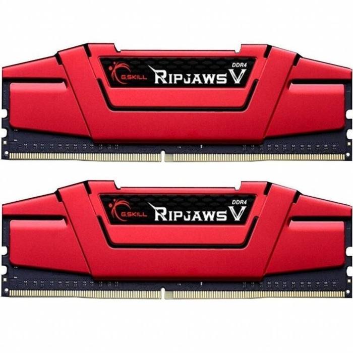 ������ ���`�� ��� ����`����� DDR4 8GB (2x4GB) 2400 MHz RIPJAWS V RED G.Skill (F4-2400C17D-8GVR)