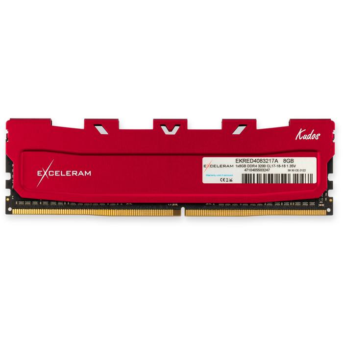 ������ ���`�� ��� ����`����� DDR4 8GB 3200 MHz Kudos Red eXceleram (EKRED4083217A)