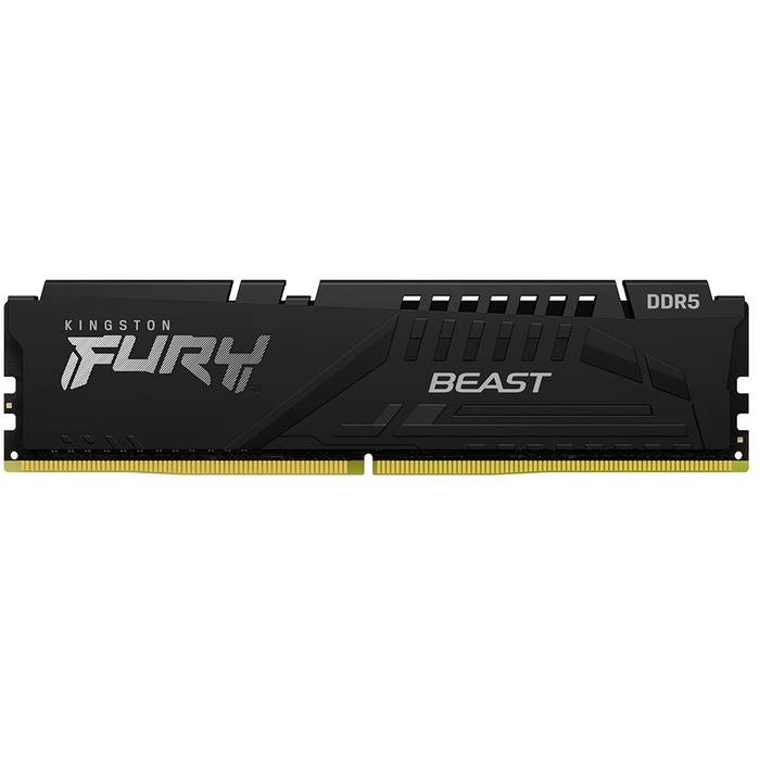 ������ ���`�� ��� ����`����� DDR5 16GB 5200 MHz Beast AM5 Black Kingston Fury (ex.HyperX) (KF552C36BBE-16)