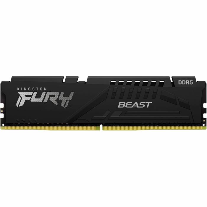 ������ ���`�� ��� ����`����� DDR5 16GB 5600 MHz Beast Black Kingston Fury (ex.HyperX) (KF556C40BB-16)