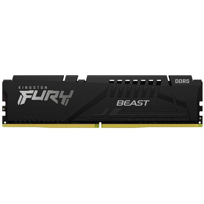 ������ ���`�� ��� ����`����� DDR5 32GB 4800 MHz Beast Black Kingston Fury (ex.HyperX) (KF548C38BB-32)