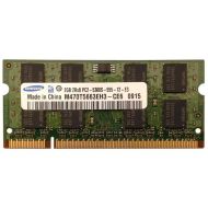 ������ ���`�� ��� �������� SoDIMM DDR2 2GB 667 MHz Samsung (M470T5663EH3-CE6_Ref)