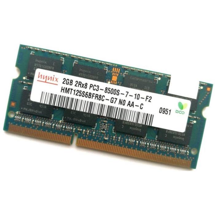 ������ ���`�� ��� �������� SoDIMM DDR3 2GB 1066 MHz Hynix (HMT125S6BFR8C-G7)