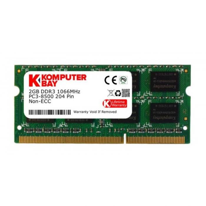 ������ ���`�� ��� �������� SoDIMM DDR3 2GB 1066 MHz KomputerBay (204PC3-1066/2GB)
