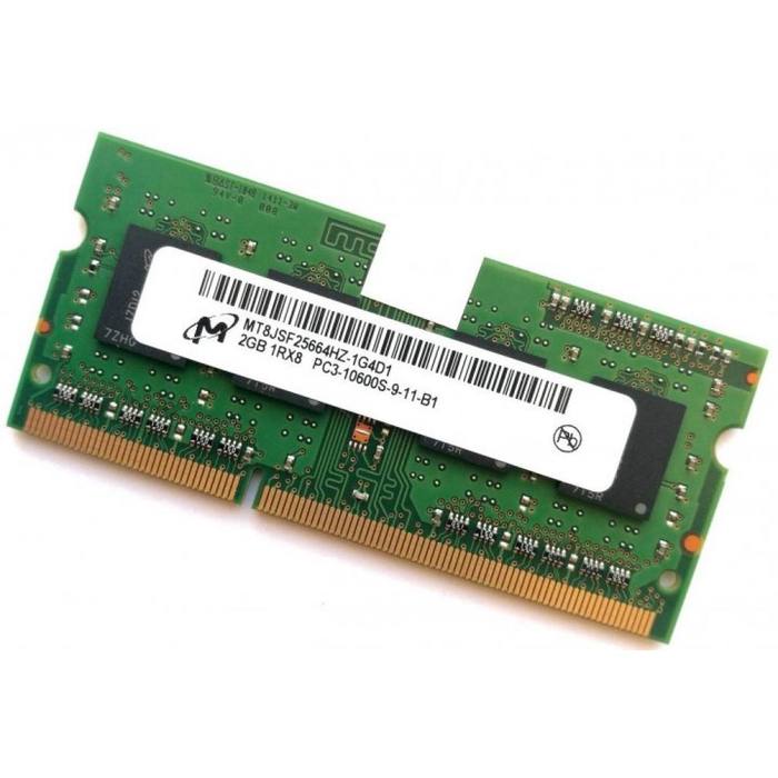 ������ ���`�� ��� �������� SoDIMM DDR3 2GB 1333 MHz Micron (MT8JSF25664HZ-1G4D1)