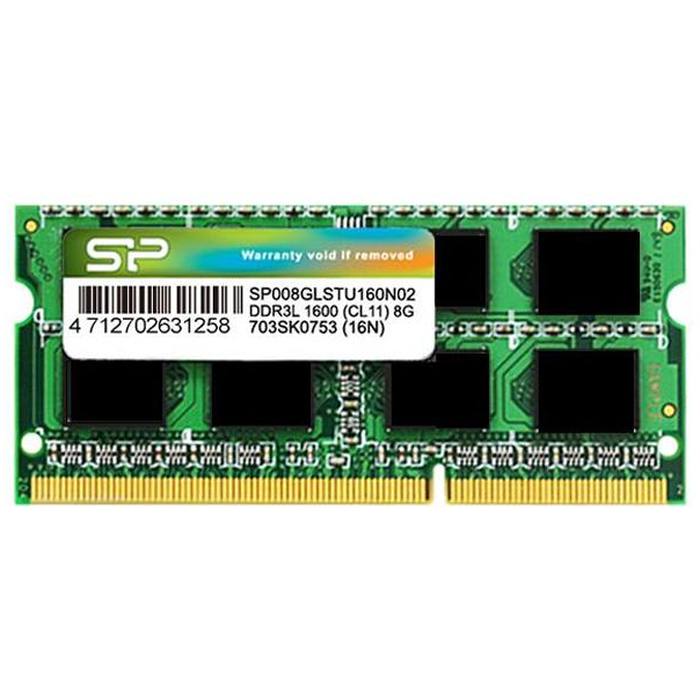 ������ ���`�� ��� �������� SoDIMM DDR3 2GB 1600 MHz Silicon Power (SP002GLSTU160V02)