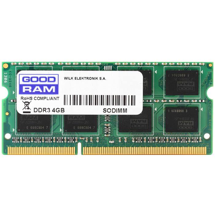 ������ ���`�� ��� �������� SoDIMM DDR3 8GB 1600 MHz Goodram (GR1600S364L11/8G)