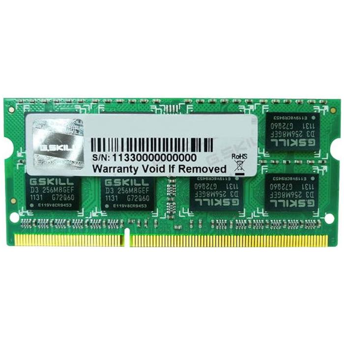 ������ ���`�� ��� �������� SoDIMM DDR3L 8GB 1600 MHz G.Skill (F3-1600C11S-8GSL)