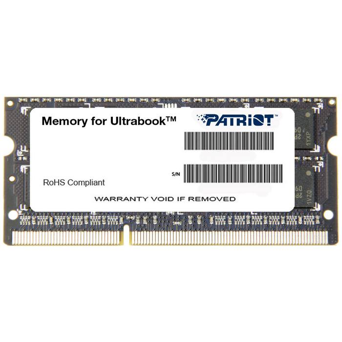 ������ ���`�� ��� �������� SoDIMM DDR3L 8GB 1600 MHz Patriot (PSD38G1600L2S)