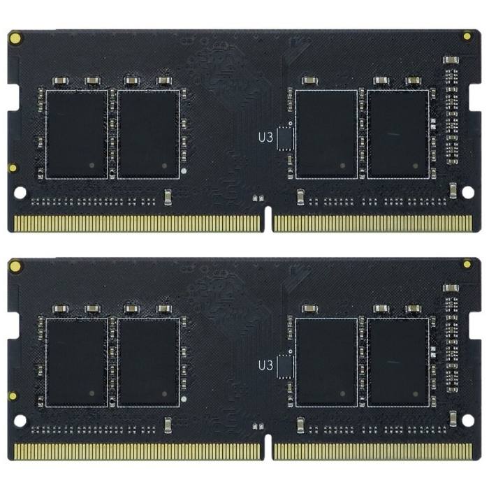 ������ ���`�� ��� �������� SoDIMM DDR4 16GB (2x8GB) 2400 MHz eXceleram (E416247SD)
