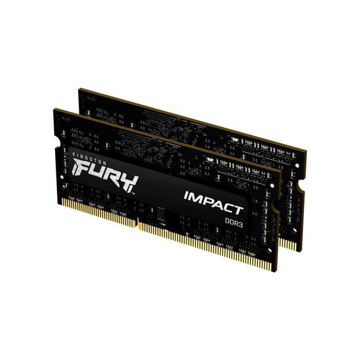 ������ ���`�� ��� �������� SoDIMM DDR4 16GB (2x8GB) 2666 MHz Fury Impact Kingston Fury (ex.HyperX) (KF426S15IBK2/16)