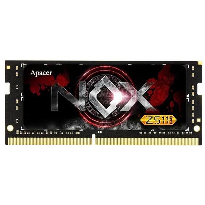 ������ ���`�� ��� �������� SoDIMM DDR4 16GB 3000 MHz NOX Series Apacer (EV.16G2Z.GGE)