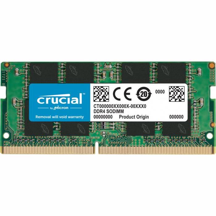 ������ ���`�� ��� �������� SoDIMM DDR4 16GB 3200 MHz Micron (CT16G4SFRA32A)