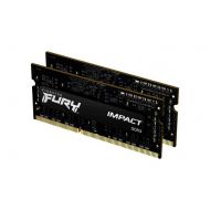 ������ ���`�� ��� �������� SoDIMM DDR4 64GB (2x32GB) 2666 MHz Fury Impact Kingston Fury (ex.HyperX) (KF426S16IBK2/64)
