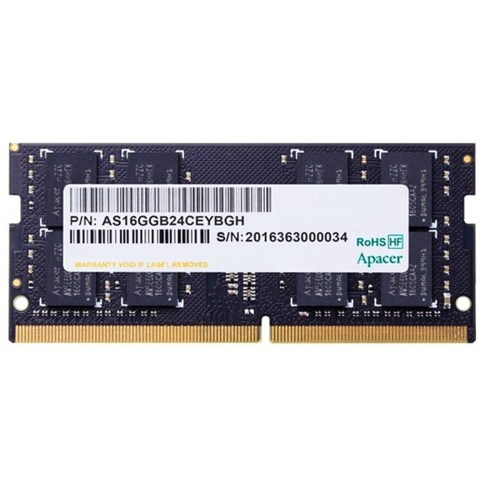 ������ ���`�� ��� �������� SoDIMM DDR4 8GB 2666 MHz Apacer (AS08GGB26CQYBGC)