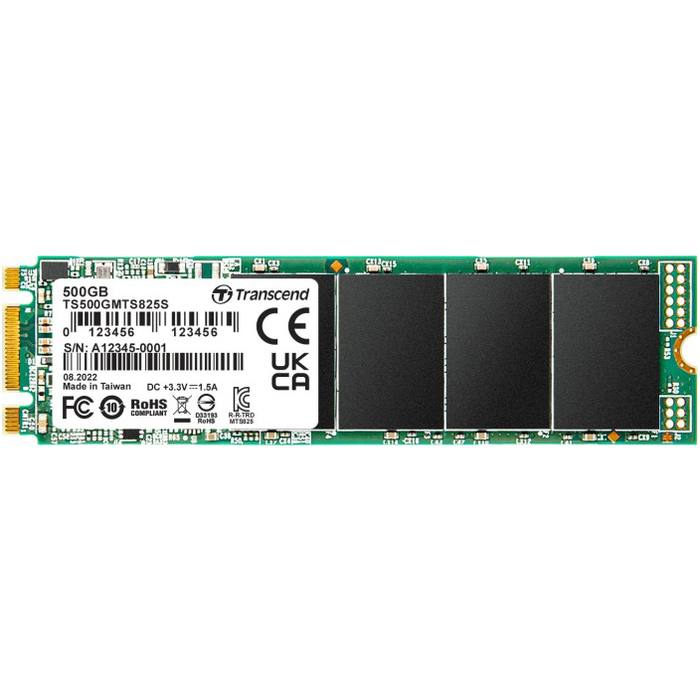 ����������� SSD M.2 2280 500GB Transcend (TS500GMTS825S)