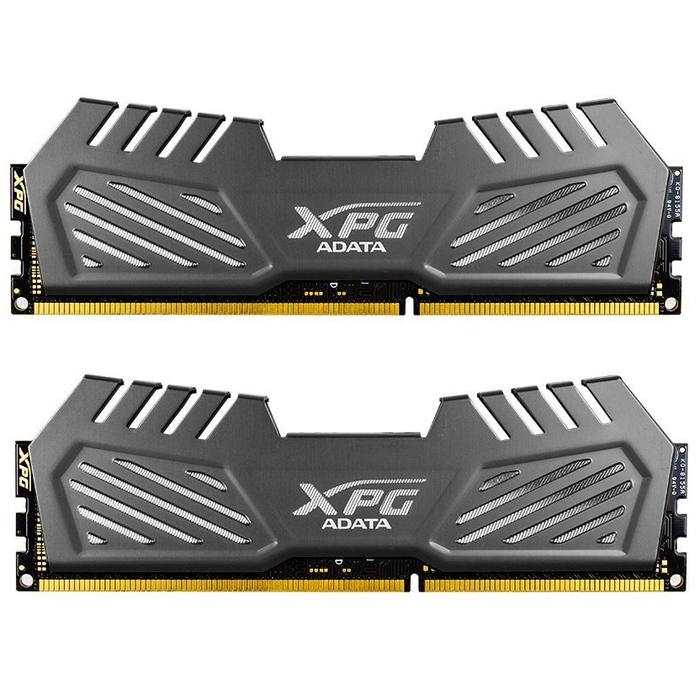 ������ ���`�� ��� ����`����� DDR3 16GB (2x8GB) 1600 MHz XPG V2-HS Gray ADATA (AX3U1600W8G9-DMV)