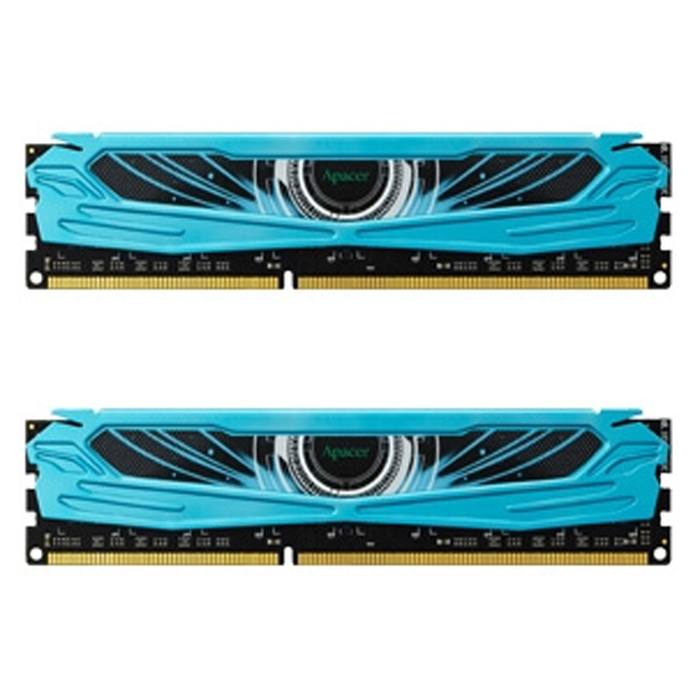 ������ ���`�� ��� ����`����� DDR3 16GB (2x8GB) 2400 MHz Armor Series Blue Apacer (DK.16GAT.KH3K2)