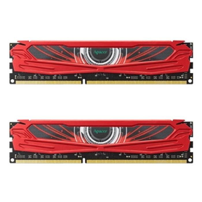 ������ ���`�� ��� ����`����� DDR3 16GB (2x8GB) 2400 MHz Armor Series Red Apacer (DK.16GAT.KH5K2)