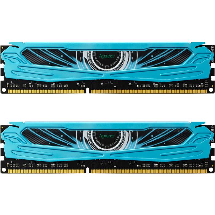 ������ ���`�� ��� ����`����� DDR3 8GB (2x4GB) 1866 MHz Armor Series-Blue Apacer (DK.08GAQ.KA3K2)