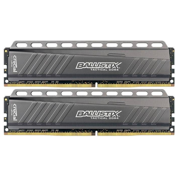 ������ ���`�� ��� ����`����� DDR4 16GB (2x8GB) 2666 MHz Ballistix Tactical Micron (BLT2C8G4D26AFTA)