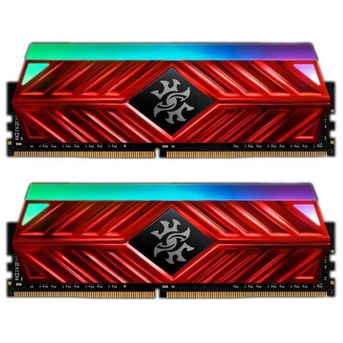 ������ ���`�� ��� ����`����� DDR4 16GB (2x8GB) 2666 MHz Spectrix D41 Red ADATA (AX4U266638G16-DR41)