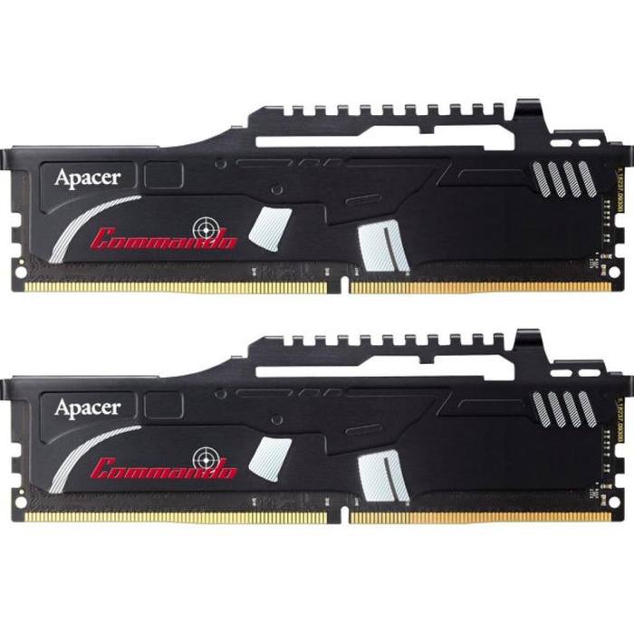 ������ ���`�� ��� ����`����� DDR4 16GB (2x8GB) 3000 MHz Commando Series Apacer (EK.16GAZ.GJAK2)