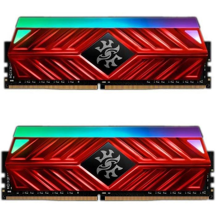 ������ ���`�� ��� ����`����� DDR4 16GB (2x8GB) 3000 MHz Spectrix D41 Red ADATA (AX4U300038G16A-DR41)