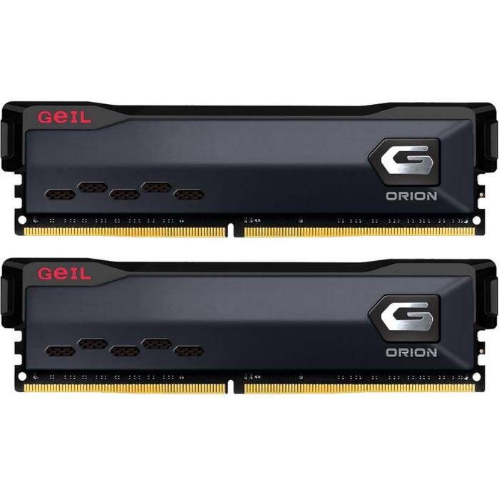 ������ ���`�� ��� ����`����� DDR4 16GB (2x8GB) 3200 MHz Orion Black Geil (GOG416GB3200C16ADC)