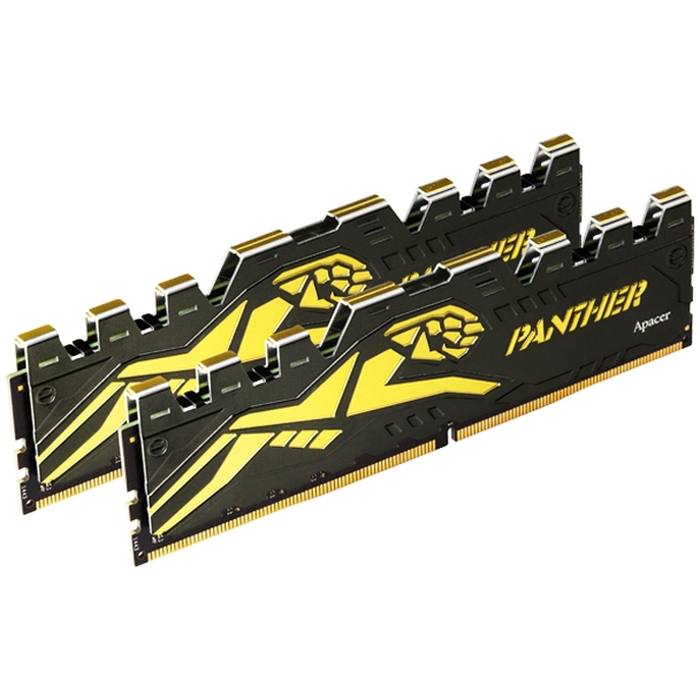 ������ ���`�� ��� ����`����� DDR4 16GB (2x8GB) 3200 MHz Panther Golden Apacer (AH4U16G32C08Y7GAA-2)
