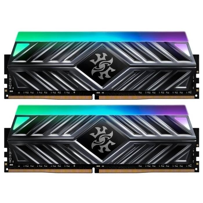 ������ ���`�� ��� ����`����� DDR4 16GB (2x8GB) 3200 MHz Spectrix D41 Titanium Gray ADATA (AX4U320038G16-DT41AX4U320038G16-DT41)