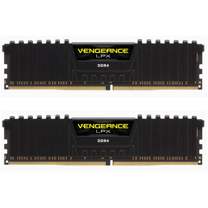 ������ ���`�� ��� ����`����� DDR4 16GB (2x8GB) 4266 MHz Vengeance LPX Black Corsair (CMK16GX4M2K4266C19)