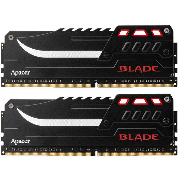 ������ ���`�� ��� ����`����� DDR4 32GB (2x16GB) 3000 MHz BLADE Fire Series Apacer (EK.32GAZ.GEDK2)