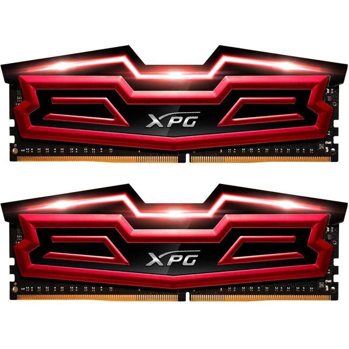 ������ ���`�� ��� ����`����� DDR4 32GB (2x16GB) 3000 MHz XPG Dazzle-HS Red ADATA (AX4U3000316G16-DRD)