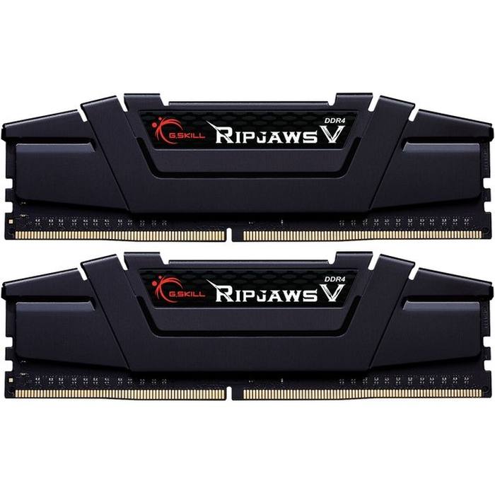������ ���`�� ��� ����`����� DDR4 32GB (2x16GB) 3200 MHz RipjawsV Black G.Skill (F4-3200C14D-32GVK)