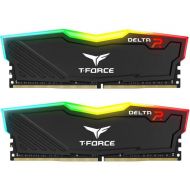 ������ ���`�� ��� ����`����� DDR4 32GB (2x16GB) 3200 MHz T-Force Delta Black RGB Team (TF3D432G3200HC16CDC01)