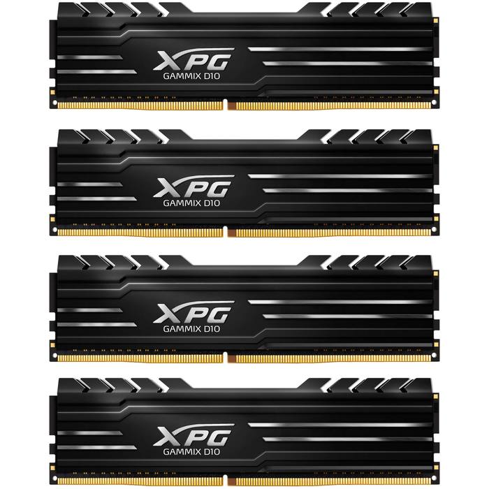 ������ ���`�� ��� ����`����� DDR4 32GB (4x8GB) 2400 MHz XPG GD10-HS Black ADATA (AX4U240038G16-QBG)