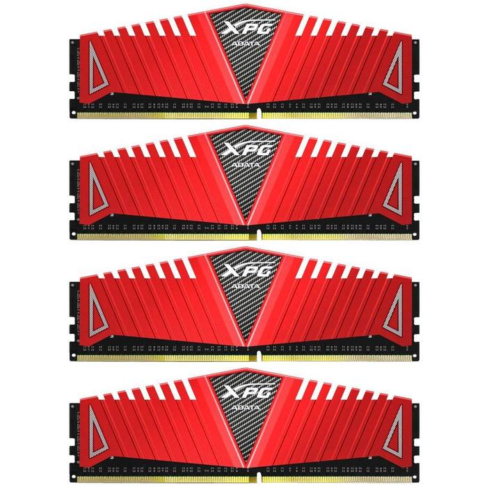 ������ ���`�� ��� ����`����� DDR4 32GB (4x8GB) 3600 MHz XPG Z1 Red ADATA (AX4U360038G17-QRZ1)