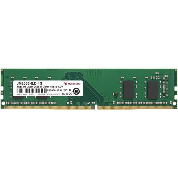 ������ ���`�� ��� ����`����� DDR4 4GB 2666 MHz Transcend (JM2666HLD-4G)