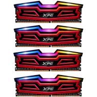 ������ ���`�� ��� ����`����� DDR4 64GB (4x16GB) 3200 MHz XPG Spectrix D40 Red ADATA (AX4U3200316G16-QR40)