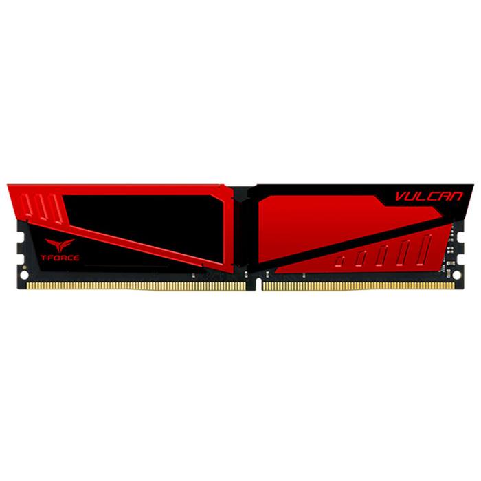 ������ ���`�� ��� ����`����� DDR4 8GB 2666 MHz T-Force Vulcan Red Team (TLRED48G2666HC15B01)