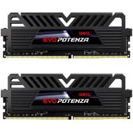 ������ ���`�� ��� ����`����� DDR4 8GB (2x4GB) 2400 MHz POTENZA Black Geil (GAPB48GB2400C16DC)